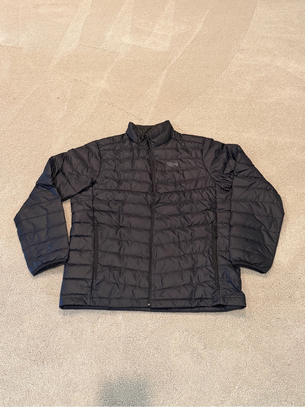 Mountain Hardwear Men’s Black Quilted Puffer Jacket